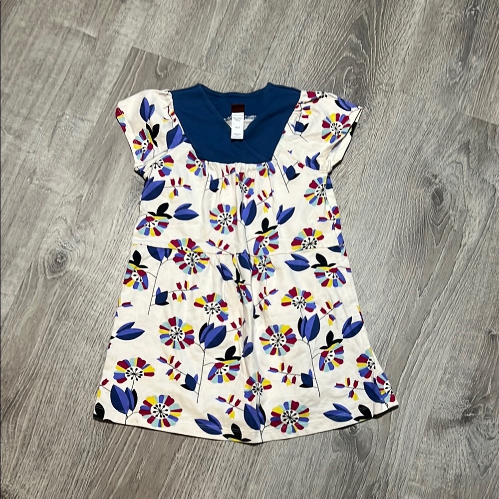 Tea Collection Girls Cotton Floral Dress